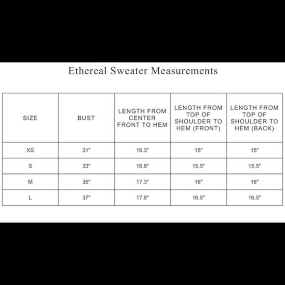 NWOT BHLDN Cashmere Etherial Sweater NWOT - Picture 4 of 8